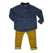 Conjunto camisa y pantalón Zara T. 18-24M