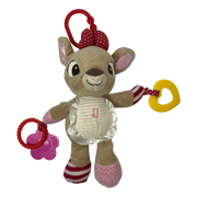 Peluche colgante bambi con música y mordillos