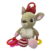 Peluche colgante bambi con música y mordillos