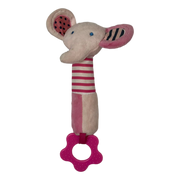 Mordillo sonajero elefante