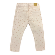 T. 2-3A Pantalón Rosa con Lunares