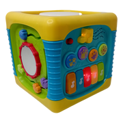 Cubo de actividades con luces y sonidos