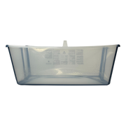 Bañito plegable transparente y azul Stokke Flexi Bath