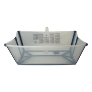 Bañito plegable transparente y azul Stokke Flexi Bath