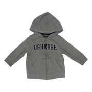 Camperita con capucha jogging gris T. 1A