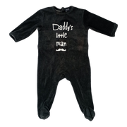 Pijama plush daddy`s little man T. 1A