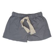 Short celeste a cuadros grandes con forro T. 1A