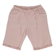 Pantalón a cuadros rosa y naranja