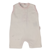 Enterito blanco sin mangas