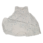 Vestido blanco con flores