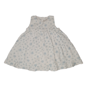 Vestido blanco con flores