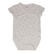 Body cruzado blanco ballenas full print