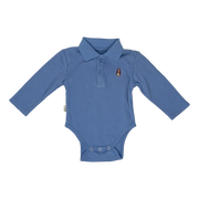 Body ML celeste tipo polo