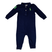 Pijama azul polo