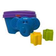 Juego de encastre elefante azul Fisher price