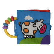 Libro de tela con diferentes texturas