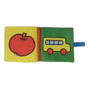 Libro de tela con diferentes texturas