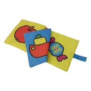 Libro de tela con diferentes texturas