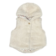 Chaleco Fake Fur con Capucha T. 3-6M
