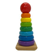 Juguete de encastre de madera